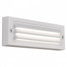 Φωτιστικό Επίτοιχο LED 6W 230V 3000K Θερμό Φως Πλαστικό Λευκό IP65 7805